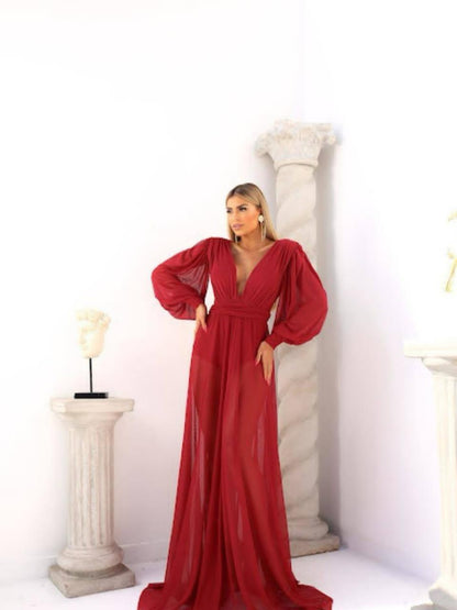 Dress Rafaela Burgundy